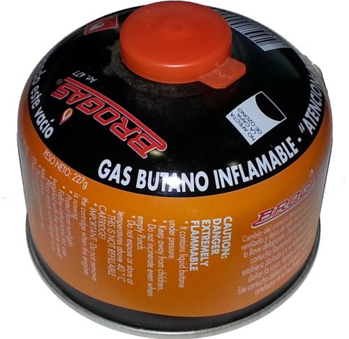 Cartucho de gas con rosca para temperaturas extremas 230 gr